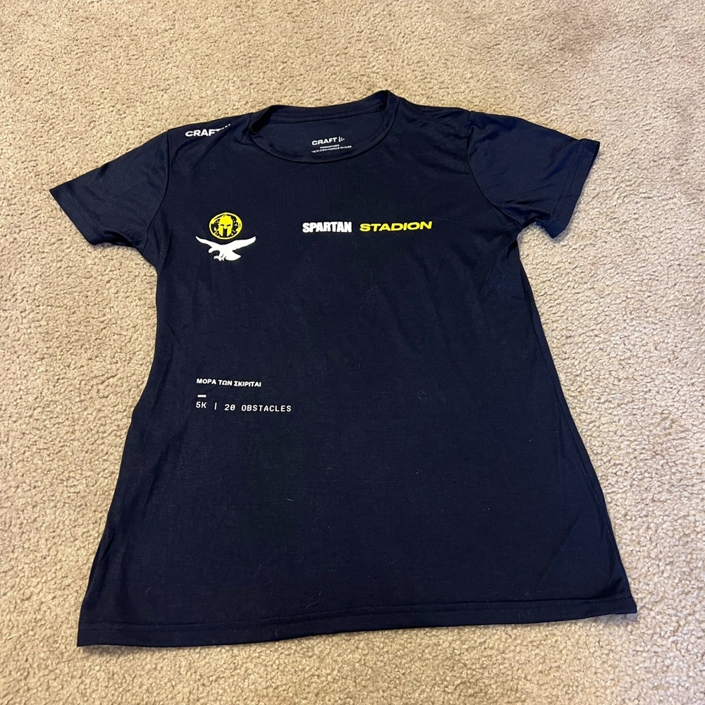 Craft Women's Navy Spartan Stadion Tee